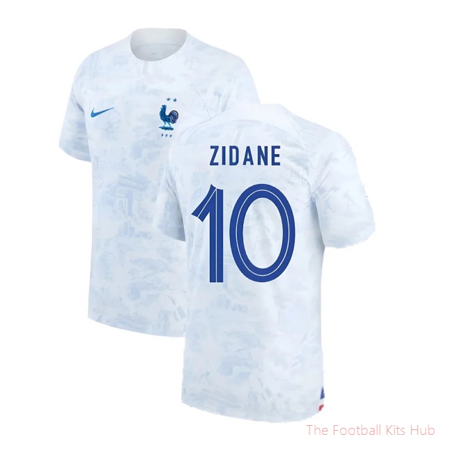 2022-2023 France Away Shirt (ZIDANE 10)-unisoccer store
